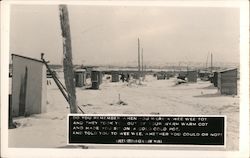 Outhouses-Novelty Postcard