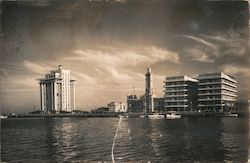 PEMEX Tower, Faro Venustiano Carranza, Hotel Emporio Postcard