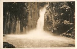 Tzararacua Waterfalls Postcard