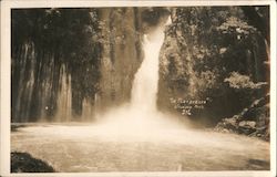 Tzararacua Waterfalls Uruapan, MI Mexico Postcard Postcard Postcard