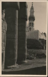 Temple of Luxor, Abu Haggag Mosque Postcard