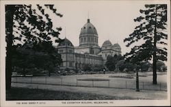 The Exhibition Building Postcard