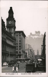 Elizabeth Street, Melbourne, Vic. Australia Postcard Postcard Postcard