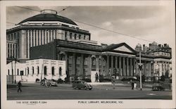 Public Library, Melbourne, Victoria Australia Postcard Postcard Postcard