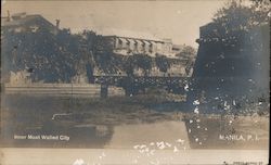 Inner Moat Walled City Postcard