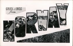 Greetings from Norway Postcard