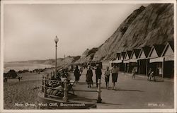 New Drive, West Cliff Postcard