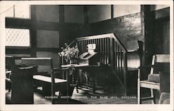 Blue Idol Quaker Meeting House Postcard