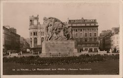 Monument aux Morts, Pierre-Marie Poisson - WWII Postcard