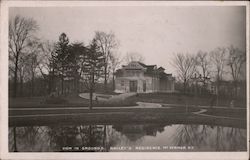 View In Grounds, Bailey's Residence Postcard