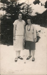 Women on Italian Holiday Postcard