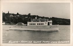 Nichevo - Madeline Island Ferry - Lake Superior Postcard