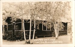 Chippewa Lodge Lac Du Flambeau, WI Postcard Postcard Postcard