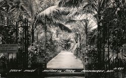 Green House, Mitchell Park Postcard