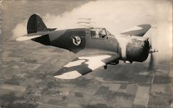 World War II Fighter Plane Camouflage Postcard
