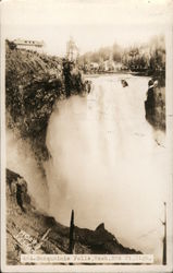 Snoqualmie Falls, 269 Feet High Washington J.A. Juleen Postcard Postcard Postcard