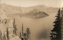 Crater Lake Postcard