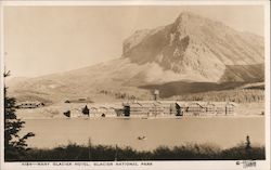 Many Glacier Hotel, Glacier National Park Postcard