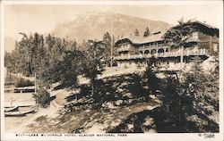 Lake McDonald Hotel, Glacier National Park Postcard