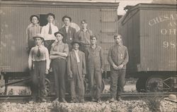 Employees of the Chesapeake and Ohio Railroad Postcard