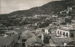 Panorama Above Hotel Victoria Postcard