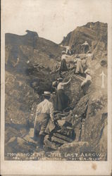 The Last Arrow - People Climbing Mt. Monadnock Jaffrey, NH E.A. Reed Postcard Postcard Postcard