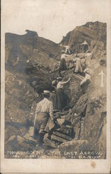 The Last Arrow - People Climbing Mt. Monadnock Postcard