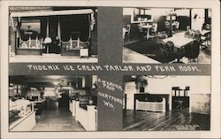 Phoenix Ice Cream Parlor and Fern Room Postcard