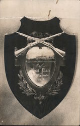 Infantry First Place Wisconsin 1915 Postcard
