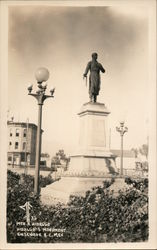 Hidalgo's Monument Ensenada, BC Mexico Postcard Postcard Postcard