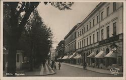 Nygatan Street Gävle, Sweden Postcard Postcard Postcard