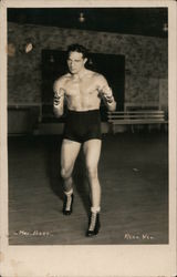 Boxer Max Baer Postcard