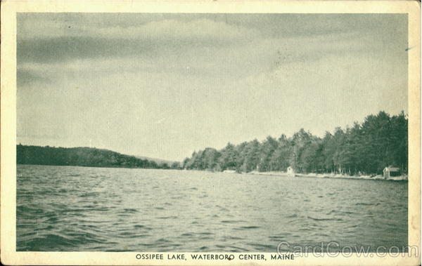 Ossipee Lake Waterboro Center Maine