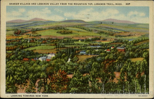 Shaker Village And Lebanon Valley West Pittsfield Massachusetts