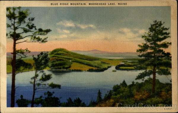 Blue Ridge Mountain Moosehead Maine