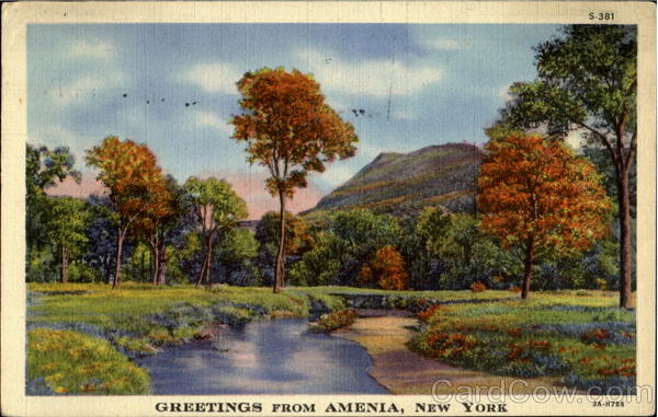 Greetings From Amenia New York