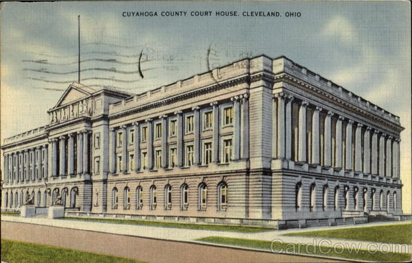 Cuyahoga County Court House Cleveland Ohio