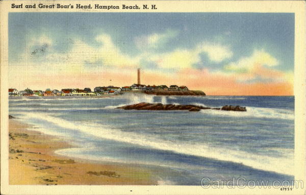 Surf And Great Boar's Head Hampton Beach New Hampshire