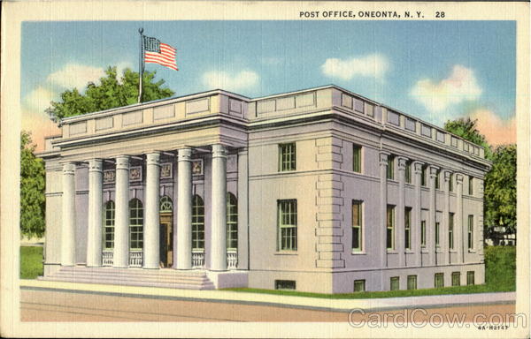 Post Office Oneonta New York