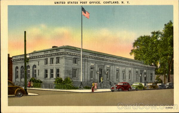 United States Post Office Cortland New York