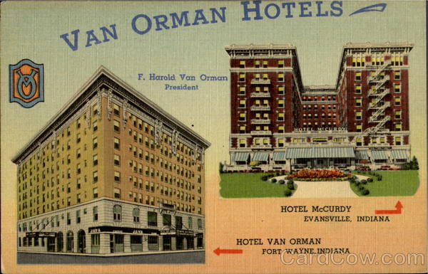 Van Orman Hotels Fort Wayne Indiana