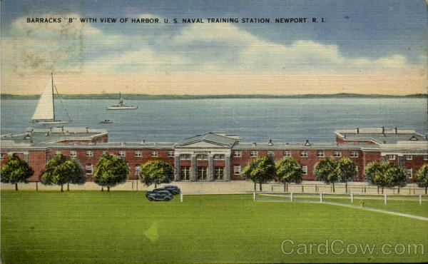 Barracks B With View Of Harbor Newport Rhode Island