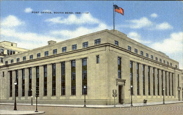 Post Office South Bend Indiana