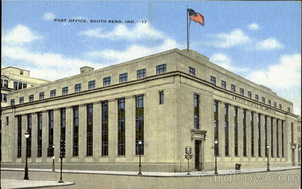 Post Office South Bend Indiana