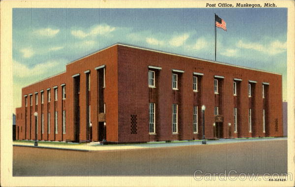 Post Office Muskegon Michigan