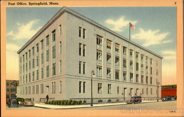 Post Office Springfield Massachusetts