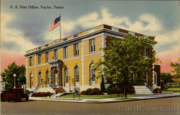 U. S. Post Office Taylor Texas