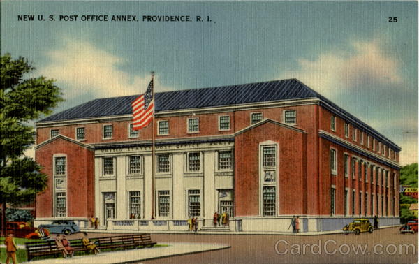 New U. S. Post Office Annex Providence Rhode Island