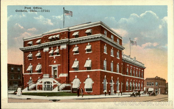 Post Office Guthrie Oklahoma