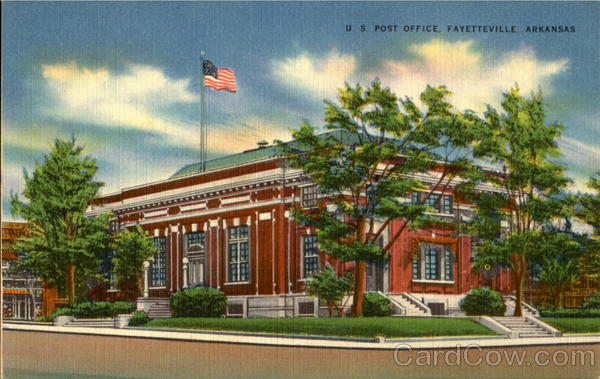 U. S. Post Office Fayetteville Arkansas